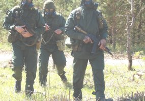 Oro gynybos bataliono Apžvalgos radarų baterijos kariai tobulino bazinius kario pėstininko įgūdžius - 5