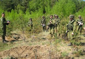 Vaidoto batalione vyko štabo karių individualaus rengimo pratybos - 4