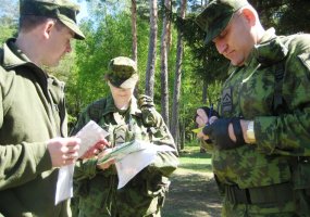 Vaidoto batalione vyko štabo karių individualaus rengimo pratybos - 6