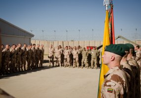 Afganistane paminėtos ketvirtosios seržanto Arūno Jarmalavičiaus žūties metinės - 1