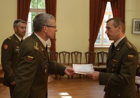 Lietuvos karo akademijoje baigėsi kuopų vadų lyderių kursai - 1