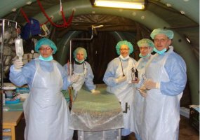 Vyko Medicininės paramos vienetų chirurginės lauko pratybos - 1