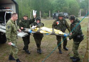 Vyko Medicininės paramos vienetų chirurginės lauko pratybos - 2