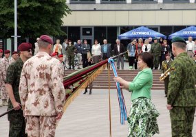 Sutikti iš Afganistano grįžę Lietuvos kariai - 4