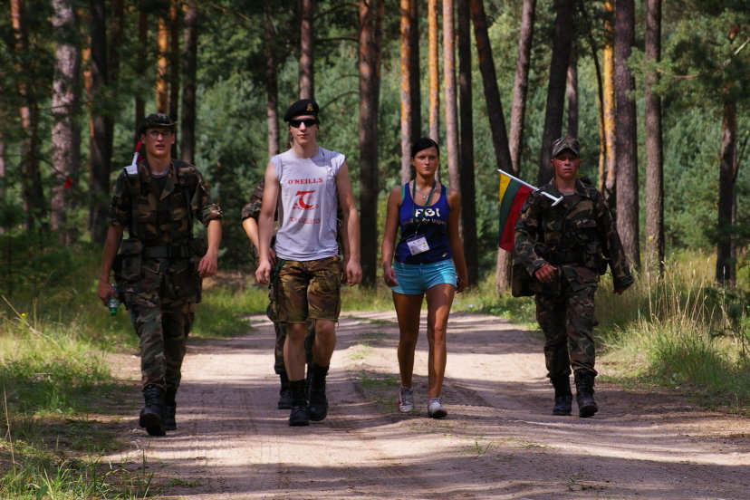 Tradicinis kariuomenės žygis „Radvilų keliais