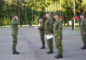 Pratybų BALTOPS 2012 metu Algirdo bataliono kariai paminėjo Geležinio Vilko dieną - 4