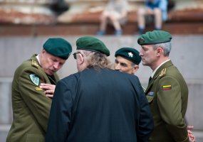 Brigados „Geležinis Vilkas“ 20 metų jubiliejaus proga Kauno kariliono varpai skambino Geležinio... - 2