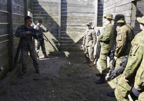 Lietuvos ir JAV kariai treniruojasi Kairių poligone - 1
