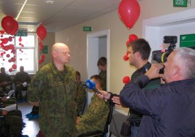 Vilniaus rinktinės krašto apsaugos savanoriai dalyvavo kraujo donorystės akcijoje - 2