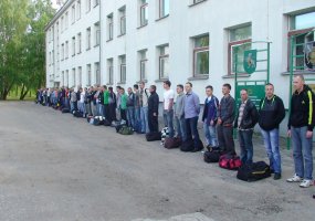 Į kartotines pratybas atvyko 99 rezervo kariai - 2