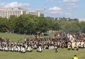 Kaune atkartotas Prancūzijos imperatoriaus Napoleono I persikėlimas per Nemuną - 3