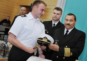 Lietuvos aukštosios jūreivystės mokyklos absolventams suteikti atsargos karininkų laipsniai - 2