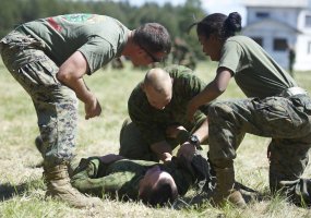 Lithuanian and US military personnel train together at Kairiai  - 2