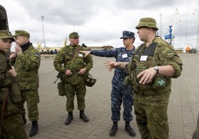 US Marines landed at Paldiski harbor - 1