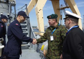 Poland's warships berthed in Klaipėda Seaport before BALTOPS 2012  - 4