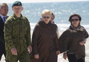 Allied forces landed on the coast of Lithuania for the first time  - 1