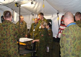 U.S. and Lithuanian military medical personnel shared experience in BALTOPS 2012  - 1