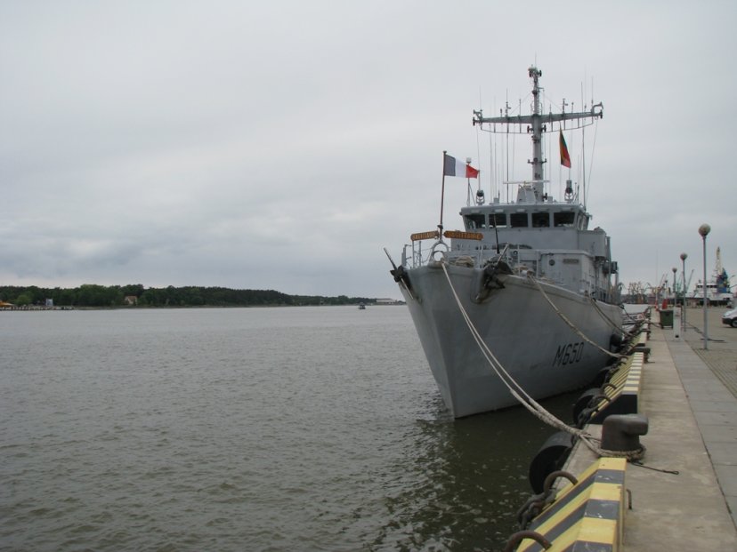 M 650 "Sagittaire" of the French Navy visits Klaipėda 