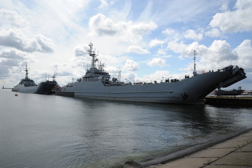 Poland's warships berthed in Klaipėda Seaport before BALTOPS 2012 