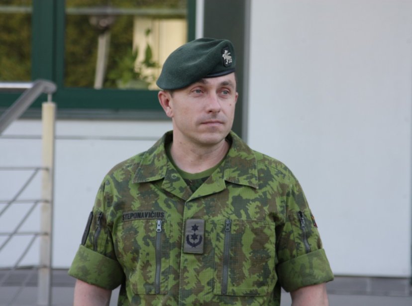 Brigados „Geležinis Vilkas“ vadovybės štabo viršininku paskirtas plk. ltn. Mindaugas Steponavičius
