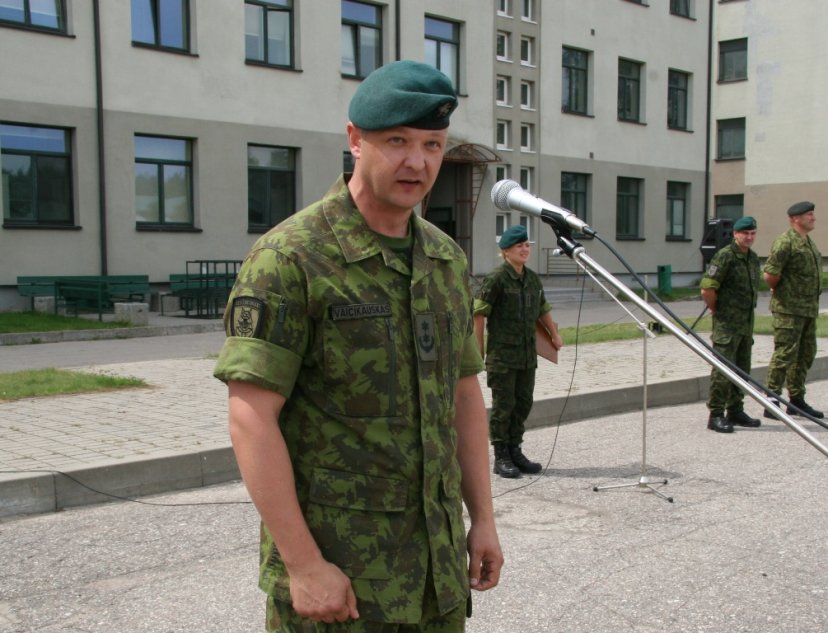 Vaidoto bataliono vadu paskirtas pulkininkas leitenantas Darius Vaicikauskas