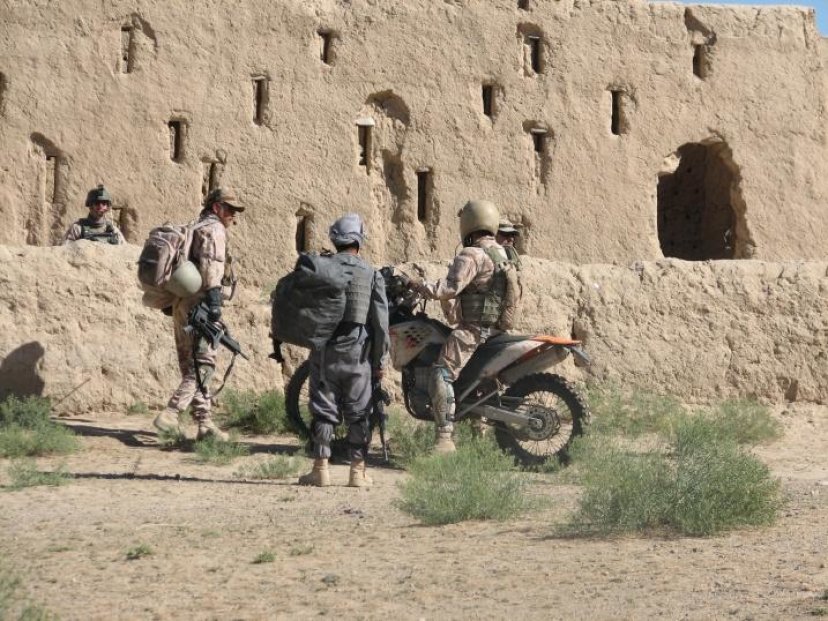 Chief of Defence of Lithuania on visit in Afghanistan 