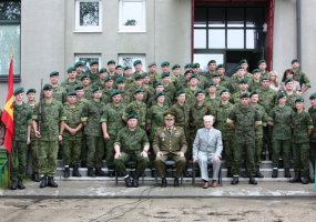 Minint pirmąsias Juozo Lukšos mokymo centro įkūrimo metines paskirtas naujasis viršininkas plk.... - 4