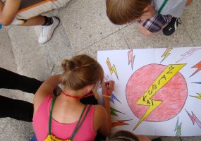 Karaliaus Mindaugo motorizuotajame pėstininkų batalione stovyklauja jaunimas - 4