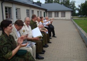 Karaliaus Mindaugo motorizuotajame pėstininkų batalione stovyklauja jaunimas - 5