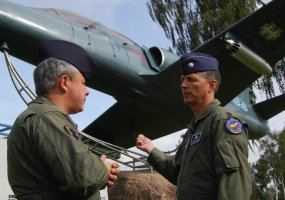 Aviacijos bazėje lankėsi JAV kadetų grupė - 4