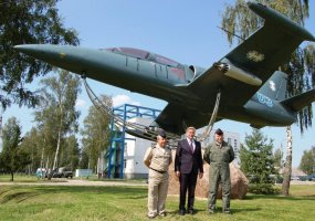 Užsienių reikalų ministras lankėsi Karinių oro pajėgų Aviacijos bazėje - 1