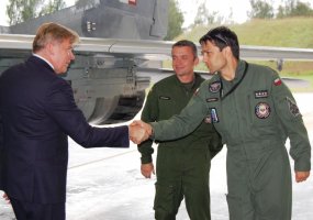 Užsienių reikalų ministras lankėsi Karinių oro pajėgų Aviacijos bazėje - 3