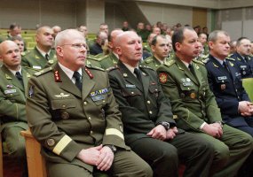 Brig Gen A. Leika in command of Lithuanian Land Force  - 6