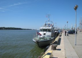 Ships of the UK Navy visit Klaipėda  - 1