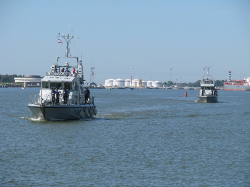 Ships of the UK Navy visit Klaipėda 