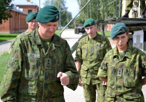 Inžinerijos batalione lankėsi Sausumos pajėgų vadas  - 3
