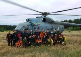 Lietuvos kariai ir ugniagesiai gelbėtojai treniravosi kartu  - 6