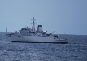 Lietuvos vandenyse vyksta Baltijos šalių karinių laivų junginio pratybos - 2