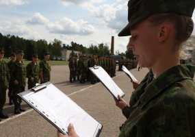       96 kariai savanoriai iškilmingai prisiekė Lietuvos Respublikai - 2