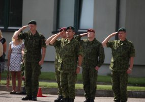       96 kariai savanoriai iškilmingai prisiekė Lietuvos Respublikai - 6
