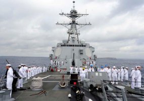 Lithuanian officers conducted apprenticeships in a U.S. ship  - 2