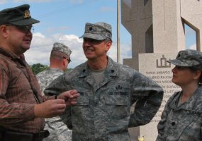 U.S. military paid a visit to Mėnaičiai - 2