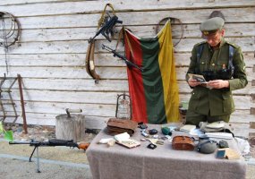 U.S. military paid a visit to Mėnaičiai - 3