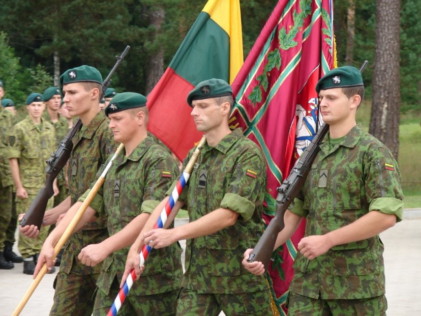 Kęstučio batalionui - 20 metų 