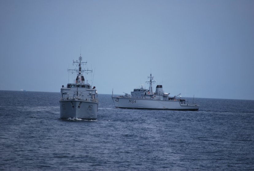Baltic Naval Squadron will conduct training in the territorial waters of the Baltic Sea of Lithuania