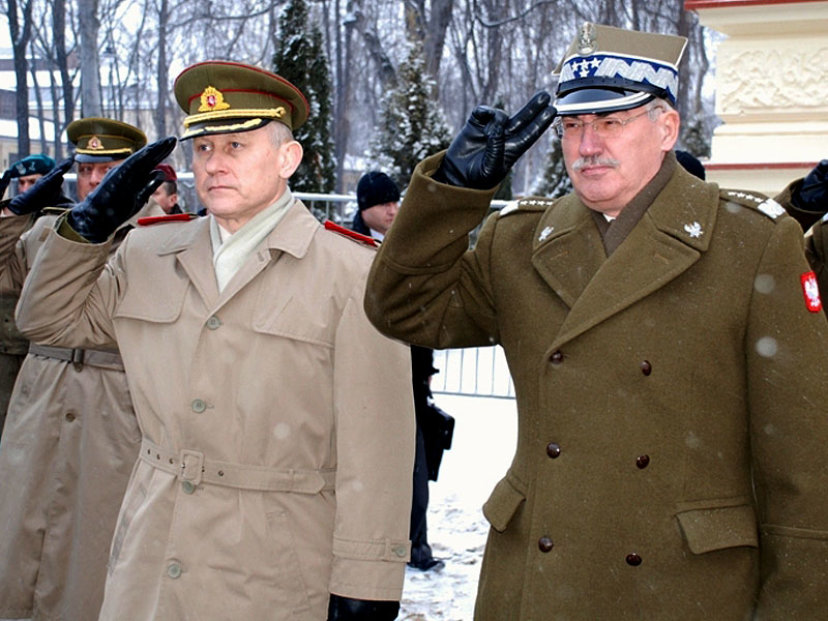 Chief of General Staff of Poland will pay a visit to Lithuania 