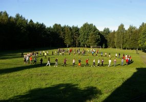 Dragūnų batalione vyko Ateitininkų stovykla - 2