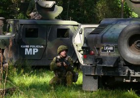 Baigėsi Karo policijos rezervo karių pratybos  - 1