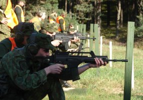 Tauragėje vyksta kartotinės rezervo karių pratybos  - 3