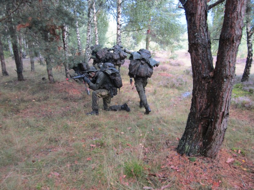 Kariai savanoriai Mokymo centre dalyvavo žvalgų kurse 
